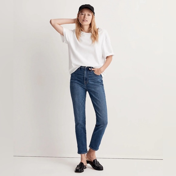 Madewell Denim - Madewell Medium Wash High Rise Perfect Vintage Jeans